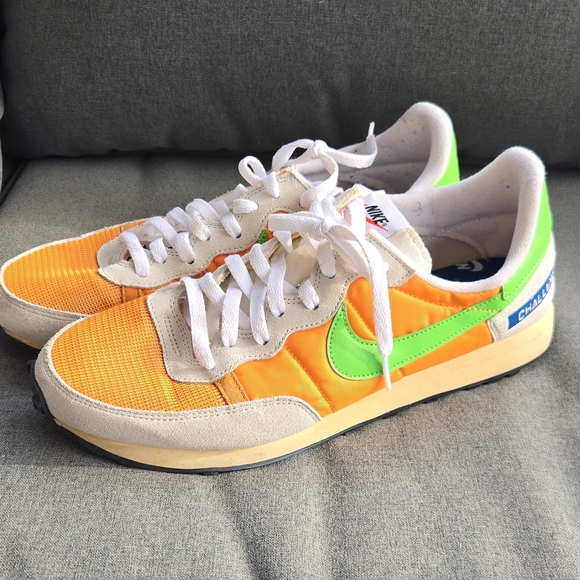 Nike Other - Nike Orange and Green Sneakers